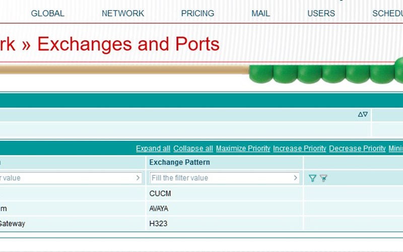 2Ring Call Accounting supports RADIUS and SysLog CDRs