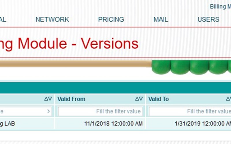 2Ring Call Accounting remembers network configuration